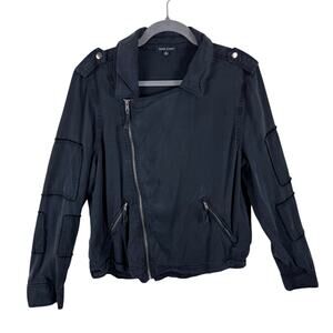 Dear John Black Monique Moto Jacket Large